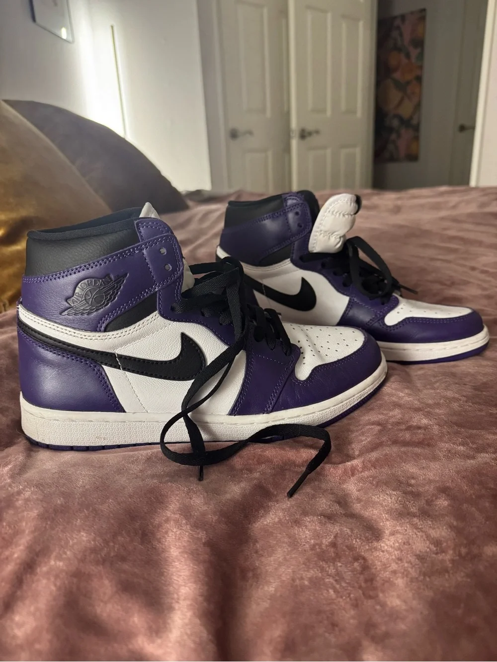 Air Jordan 1 Retro High OG “Court Purple 2.0” Purple, White & Black